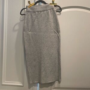 Express Gray Pencil Skirt